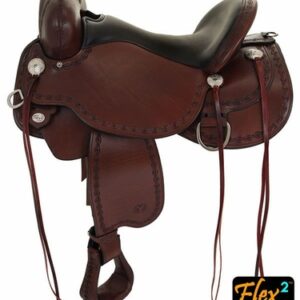 14" to 18" Circle Y Alpine Flex2 Trail Saddle 2377
