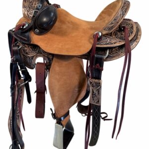 15.5Inch Used JC Martin Ranch Saddle Wide Tree 1300