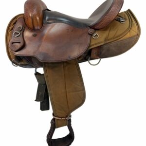 15 Inch Used Fabtron Cordura Endurance Saddle Wide Tree 7816