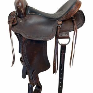 17 Inch Used Simco Trail Saddle Medium Tree 8291
