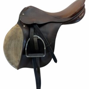 17 Inch Used Stubben Sigfried All Purpose Saddle Medium Tree 17026