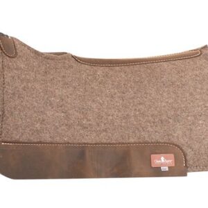 Classic Equine Grey Felt/Fleece Saddle Pad GFPF