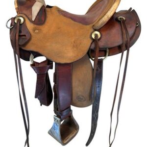 14.5Inch Shale Rock Matt Joppa Saddle Co Ranch Saddle