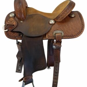 14.5Inch Used Coats Barrel Saddle Medium Tree