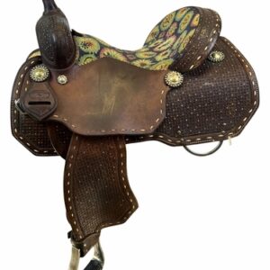 4.5Inch Used H3 Performance Saddle Barrel Saddle Wide Tree