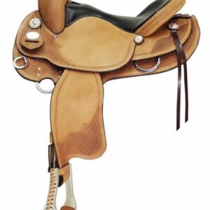 15" to 17" Crates Lightweight Round Skirt Trail Saddle 2171