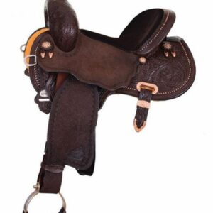 Circle Y Josey Ultimate Cash Barrel Saddle MJ79